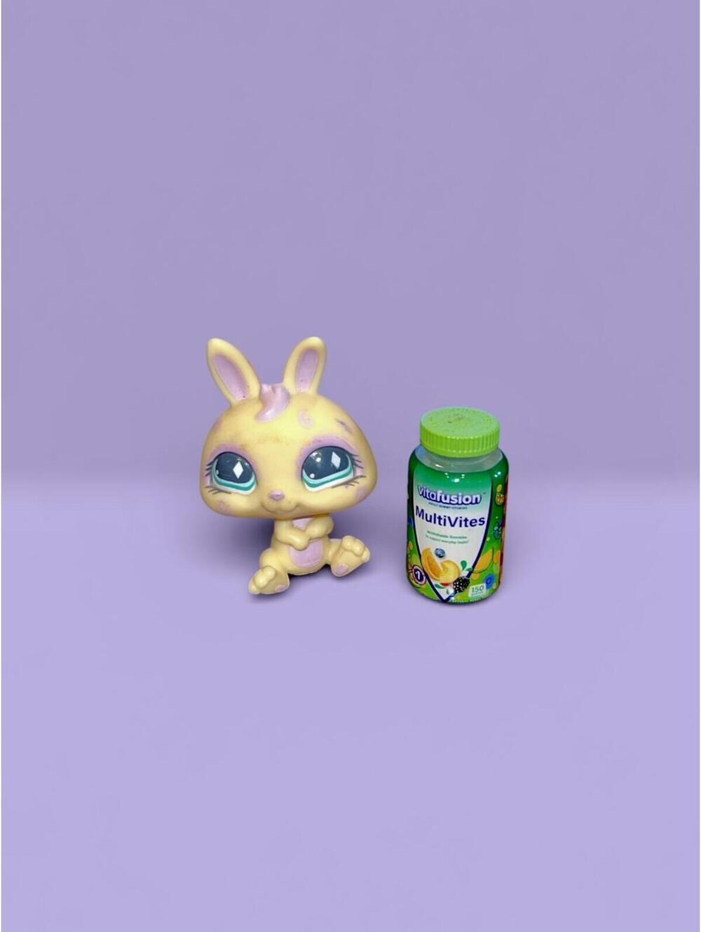 Littlest Pet Shop Bunny Figure 471 Hasbro LPS
